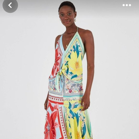 Farm Rio Tropical Scarf 2 piece set - Picture 2 of 3